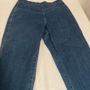 Capri denim white stag stretch large